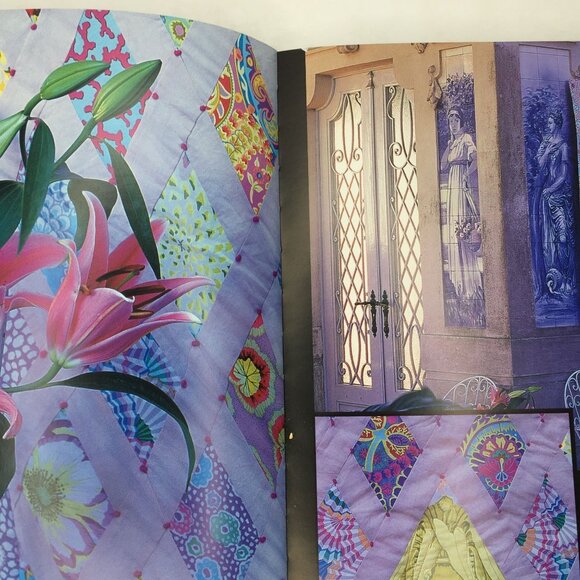 Kaffe Fassett's Quilts In The Sun Quilting Book Full Color Patterns Photographs - Picture 3 of 12